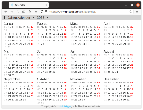 kalender sm